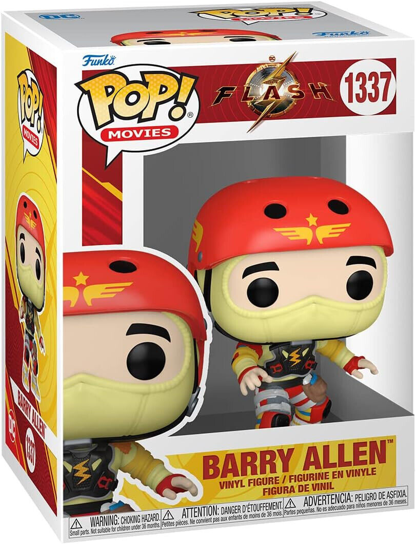 Funko Pop! Movies: The Flash - Barry Allen (Prototype Suit) Vinyl Figure #1337