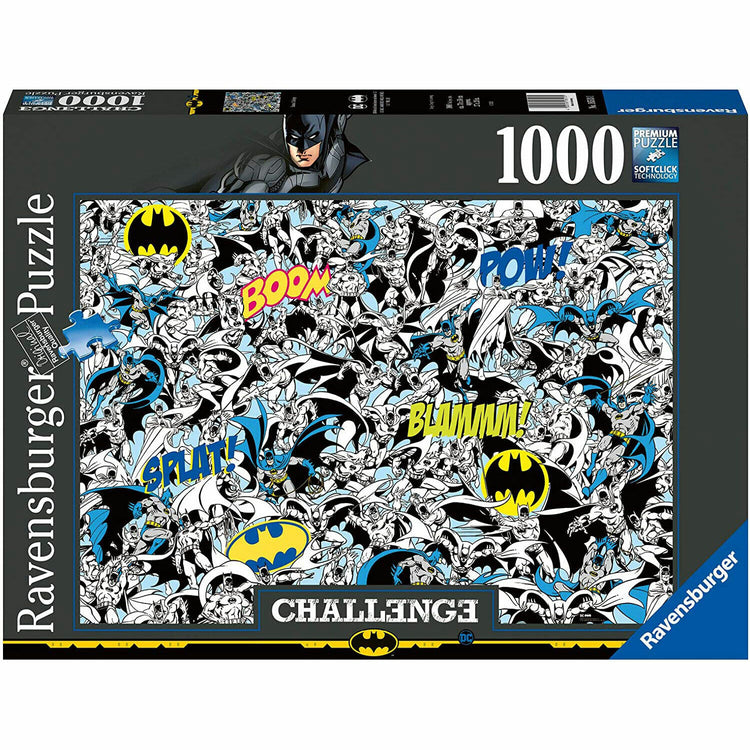 New Ravensburger Batman Challenge 1000 Piece Puzzle - Sealed Box