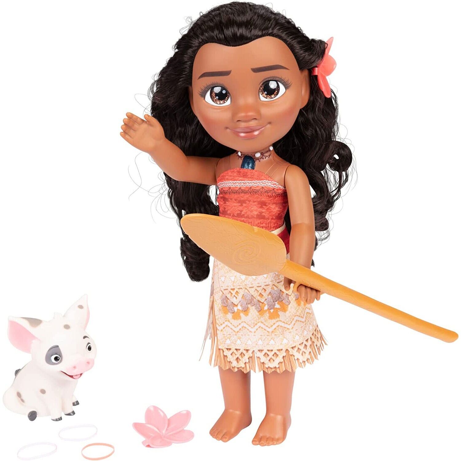 New Disney Princess Moana & Pua Toddler Doll - Singing Friend