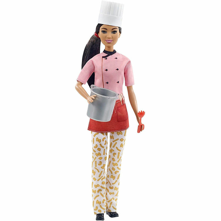 New Barbie Pasta Chef Career Doll GTW38 - Ready to Cook Up a Storm!