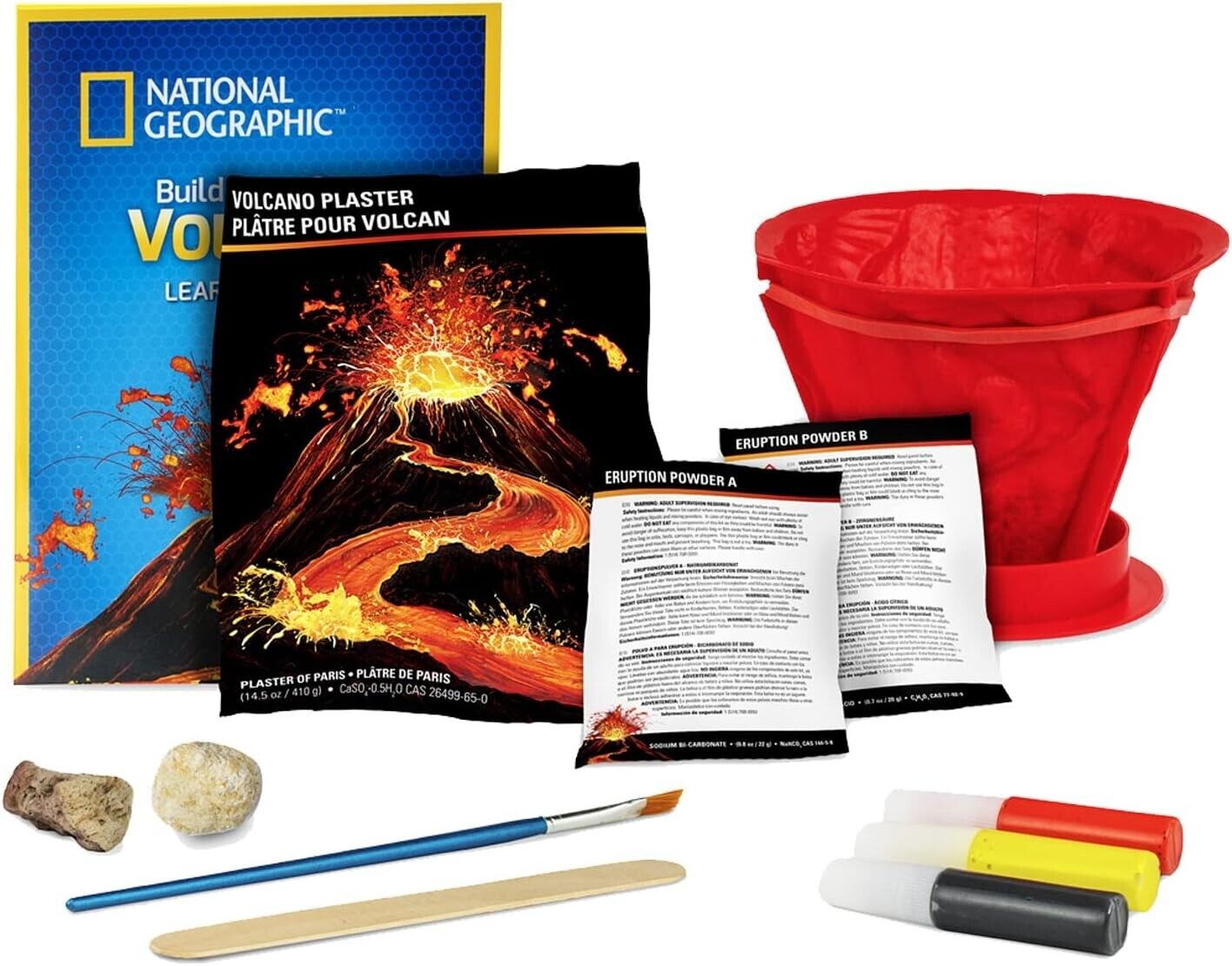 National Geographic Make Your Own Volcano Kit for Kids - Childrens Science Exper