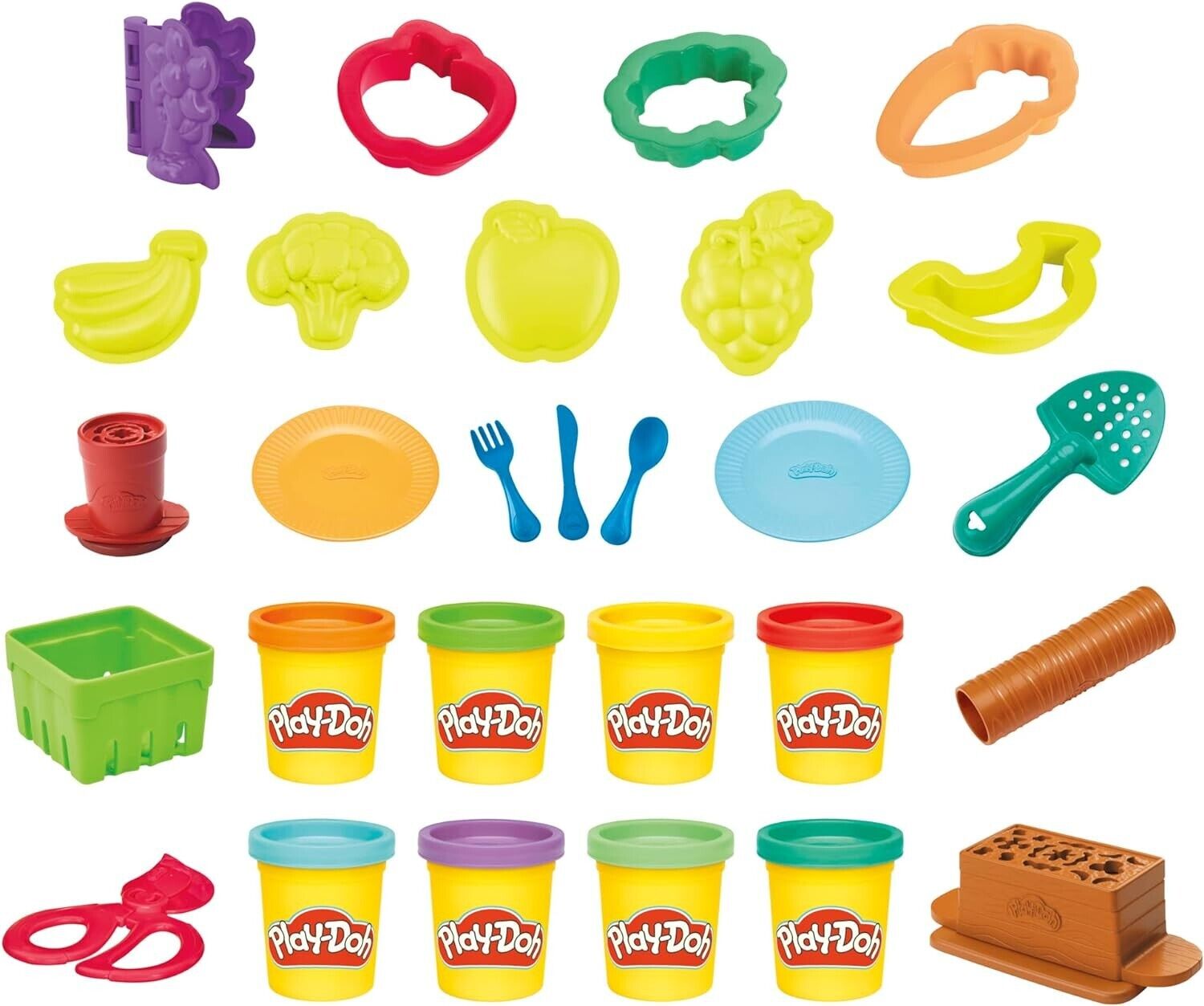 Play-Doh Grow Your Garden Kids Toys Toolset