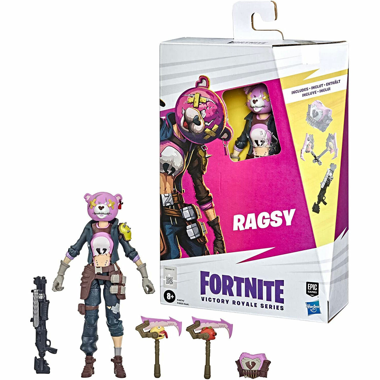 "Fortnite Victory Royale Ragsy 6" Action Figure - Brand New"
