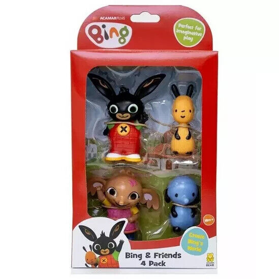 Bing 4 Pack Figurines, NEW Create Bing's world, new for 2024, must have! limited