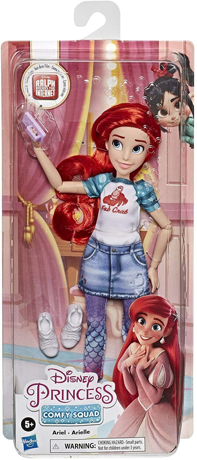 Disney Princess Comfy Squad Ariel Doll BRAND NEW