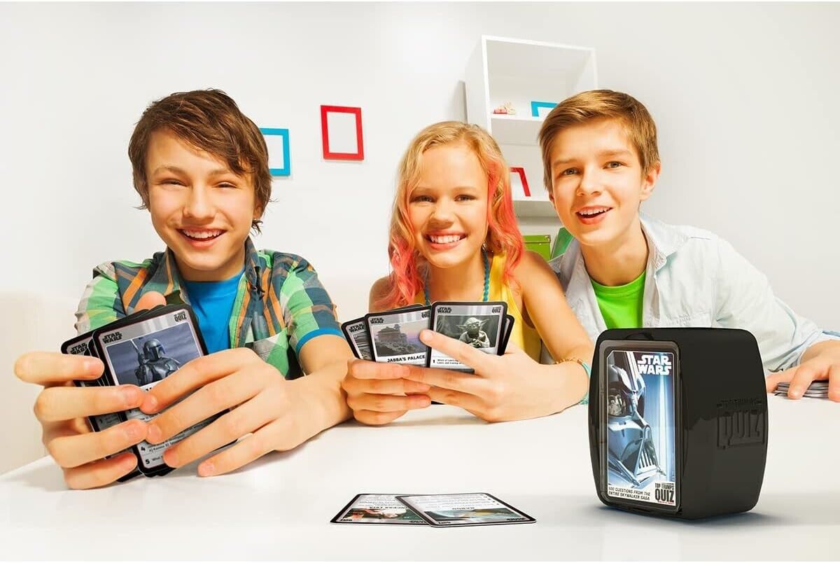 Top Trumps Star Wars Quiz Game, 500 questions to test your knowledge and memory