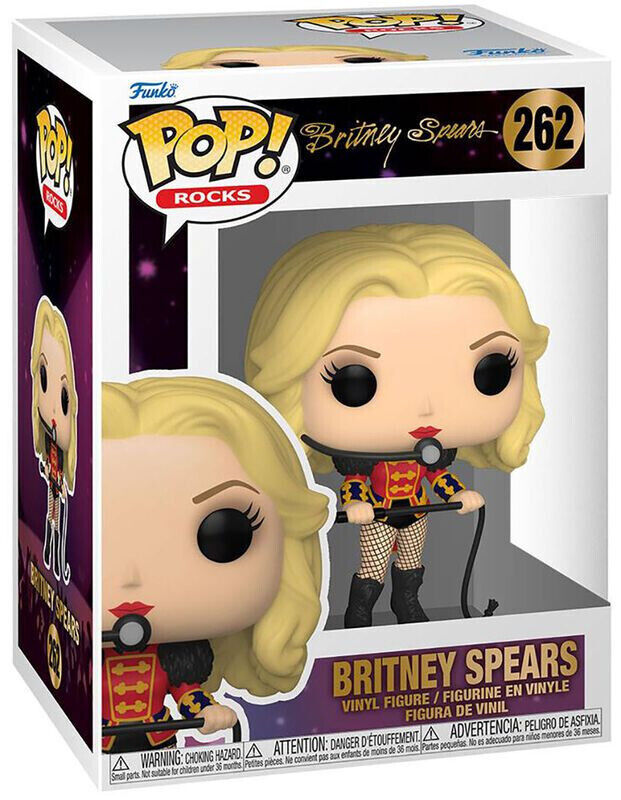 New Funko Pop! Rocks Britney Spears Circus Vinyl Figure #262