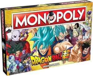 Winning Moves Dragon Ball Super Monopoly Board Game, Play with characters like A