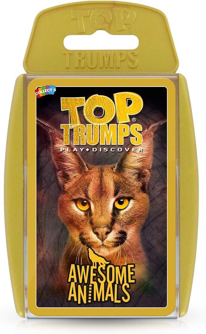 Play the Best Trumps Card Games and Find Exclusive Dragons Walliams Author Roald AWESOME ANIMALS