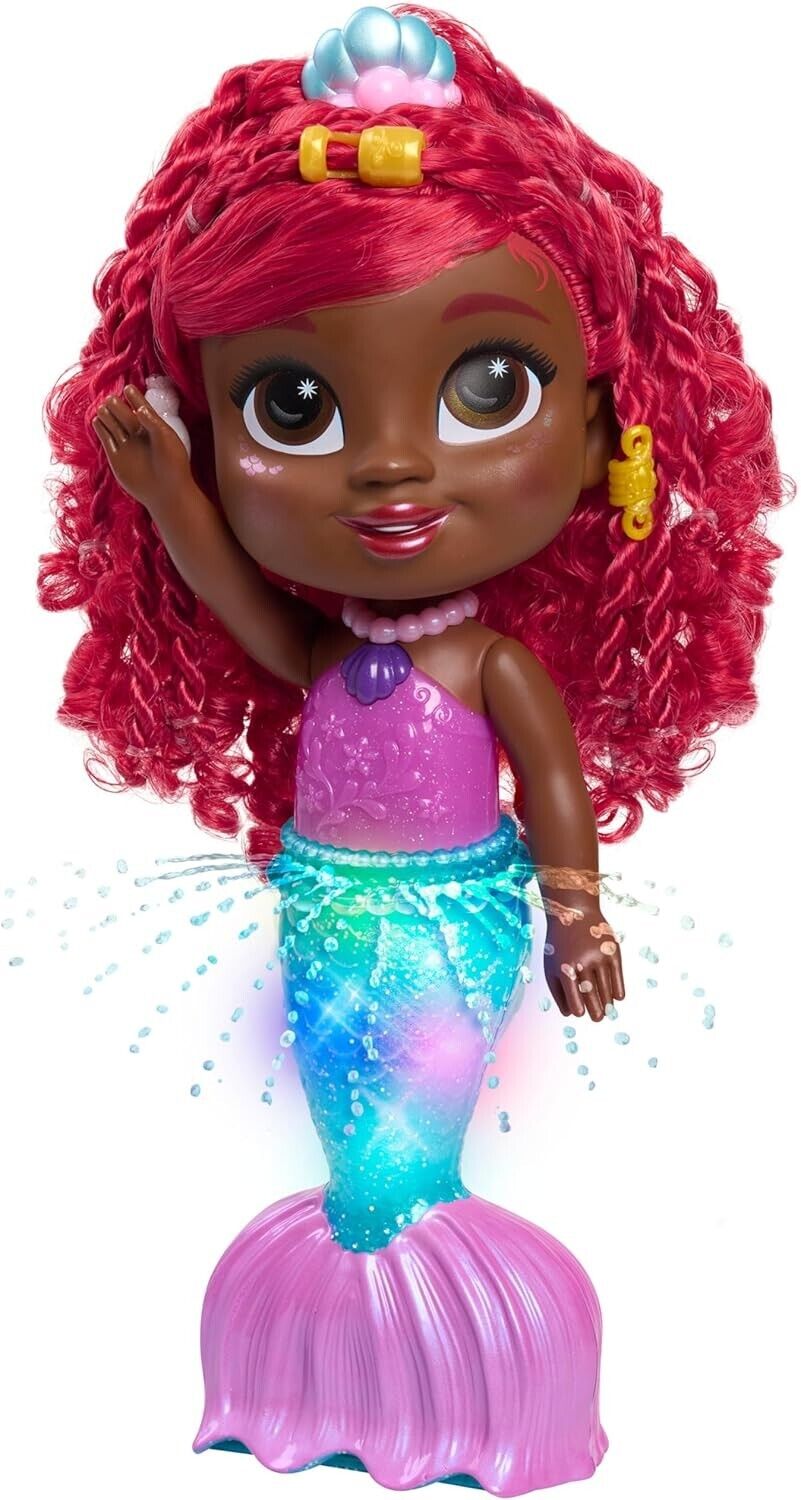 Just Play 39903 Disney Ariel Groove & Glow Doll, Multicolor