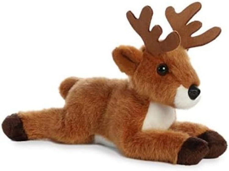 Aurora, 31307, Mini Flopsie Deer, 8in, Soft Toy, Brown