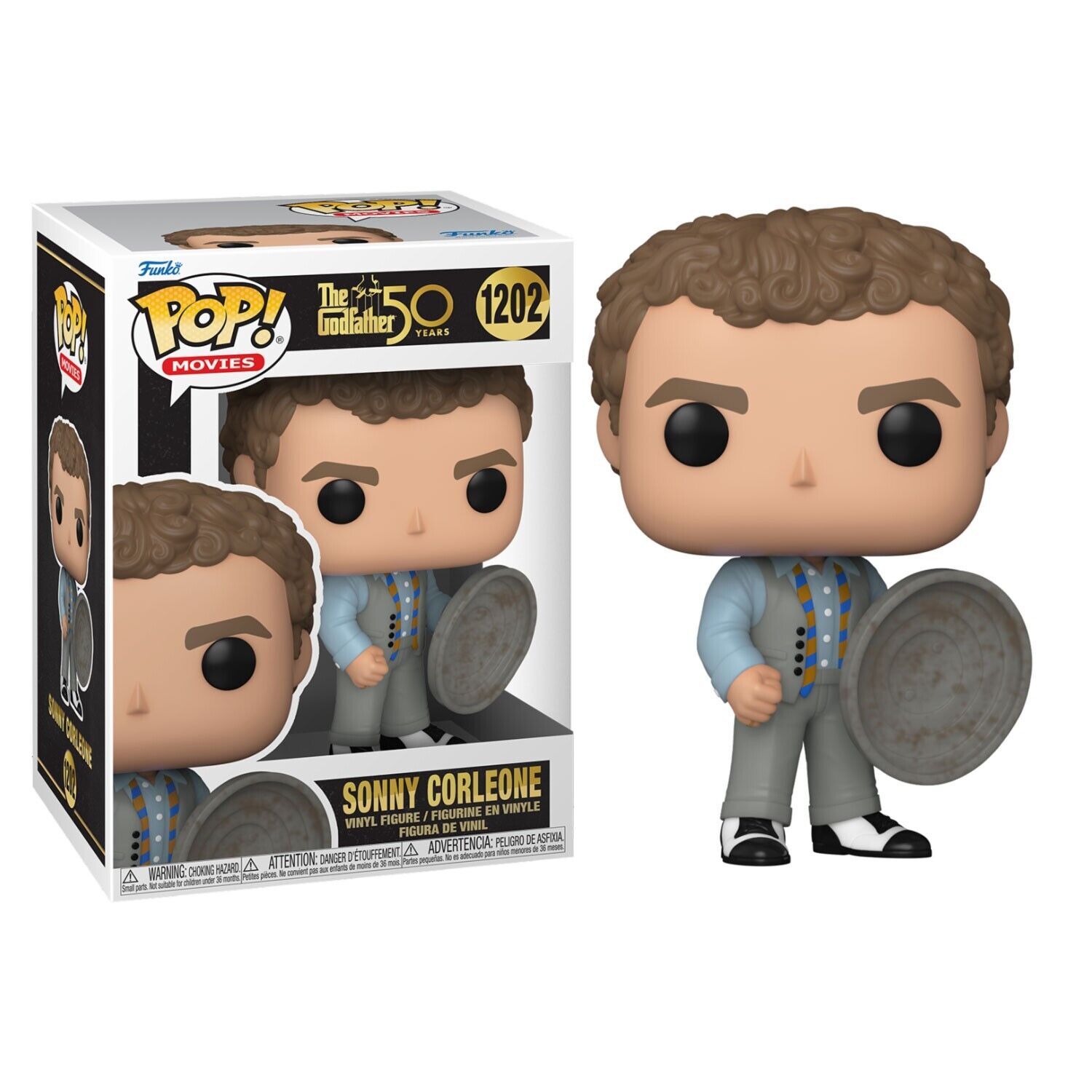 Godfather 50th Anniv. Pop! Movies Vinyl Figure - Sonny Corleone *NEW*