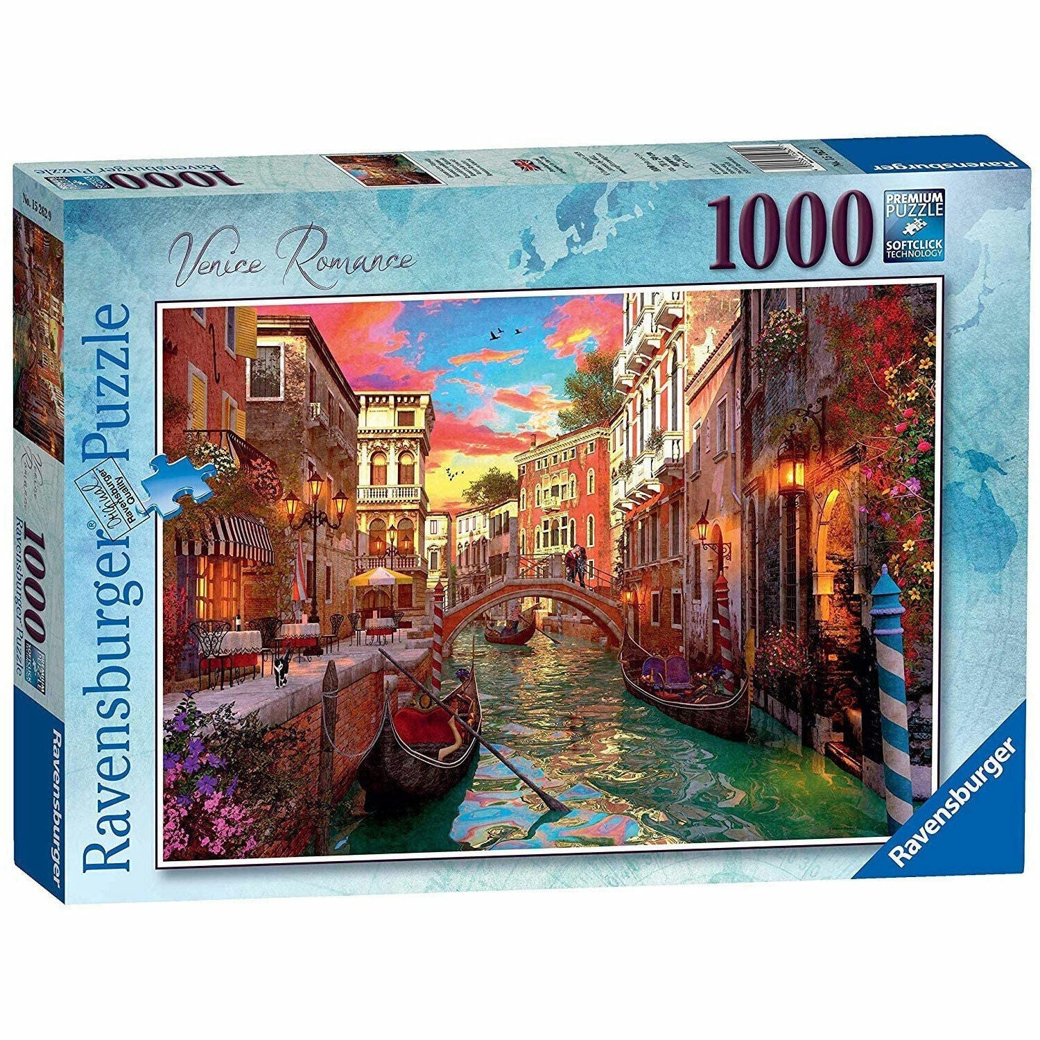 Ravensburger Venice Romance 1000 Piece Puzzle - New & Sealed