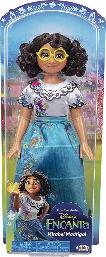 New JAKKS Pacific Disney Encanto Mirabel Madrigal Fashion Doll (219404)