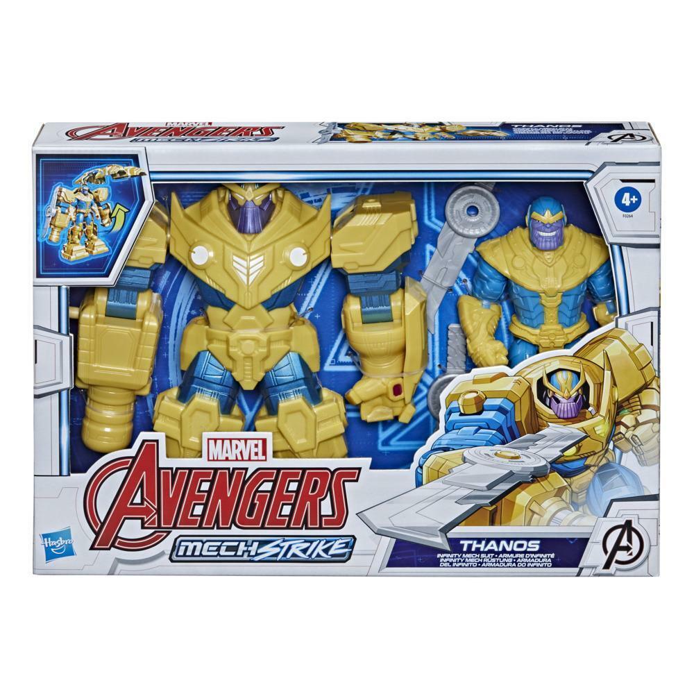 Marvel Avengers Mech Strike Thanos Action Figure - 7" Infinity Mech Suit - New!