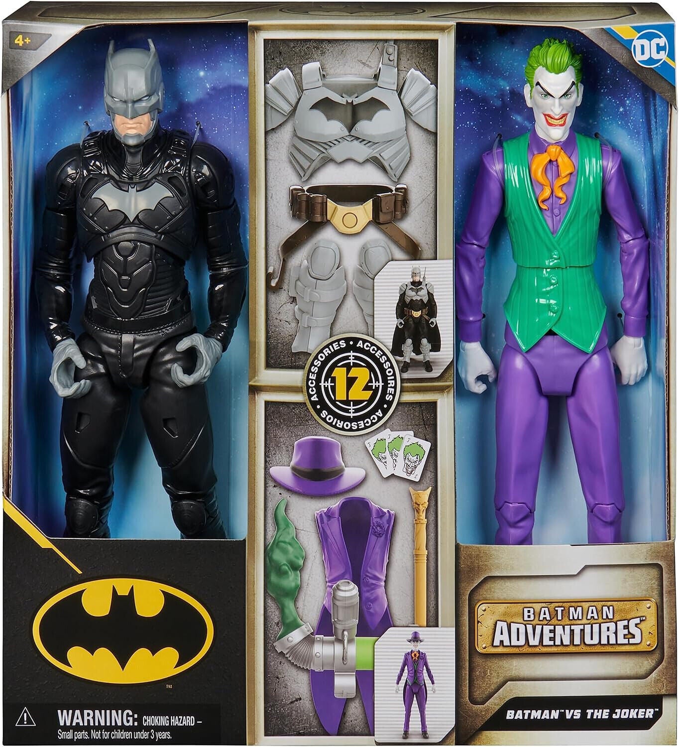 DC Comics Batman Adventures Batman VS The Joker