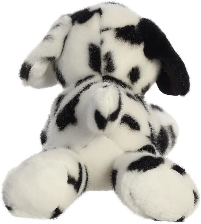 Aurora, 31821, Mini Flopsies Dipper Dalmatian Dog, 8In, Soft Toy, Black and Whit