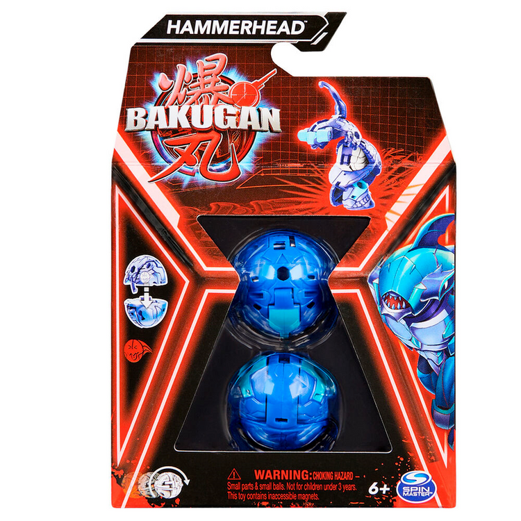 Bakugan Core 3.0 Inch - Epic Brawling Action! Brand New and Collectible HAMMERHEAD