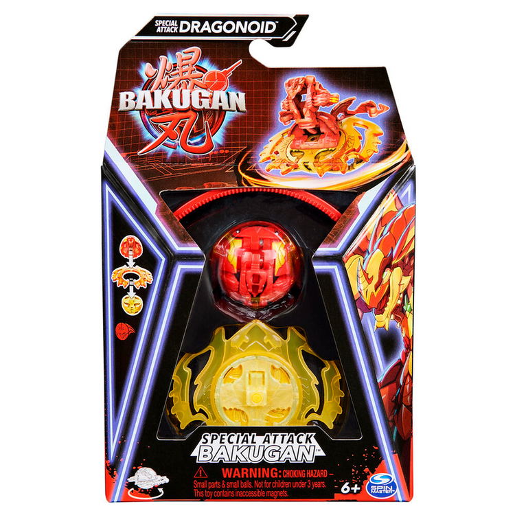 Bakugan Core 3.0 Inch - Special Attack Edition! Brand New & Rare DRAGONOID