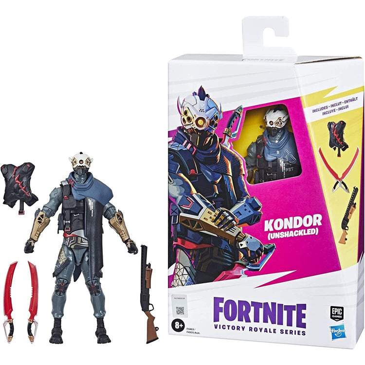 "New Fortnite Victory Royale Kondor Unshackled 6" Action Figure"