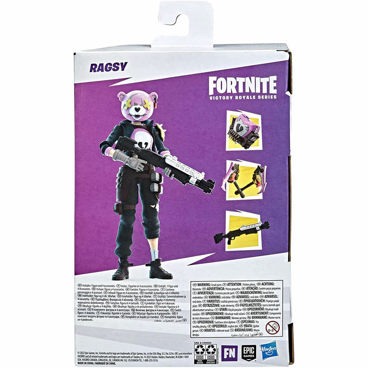 "Fortnite Victory Royale Ragsy 6" Action Figure - Brand New"