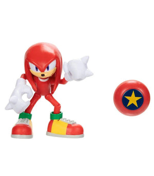 Brand New Sonic the Hedgehog 4 Knuckles & Star Spring Action Figure