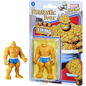 "Marvel Legends Retro Fantastic Four Thing 3.75" Figure - New in Box!"