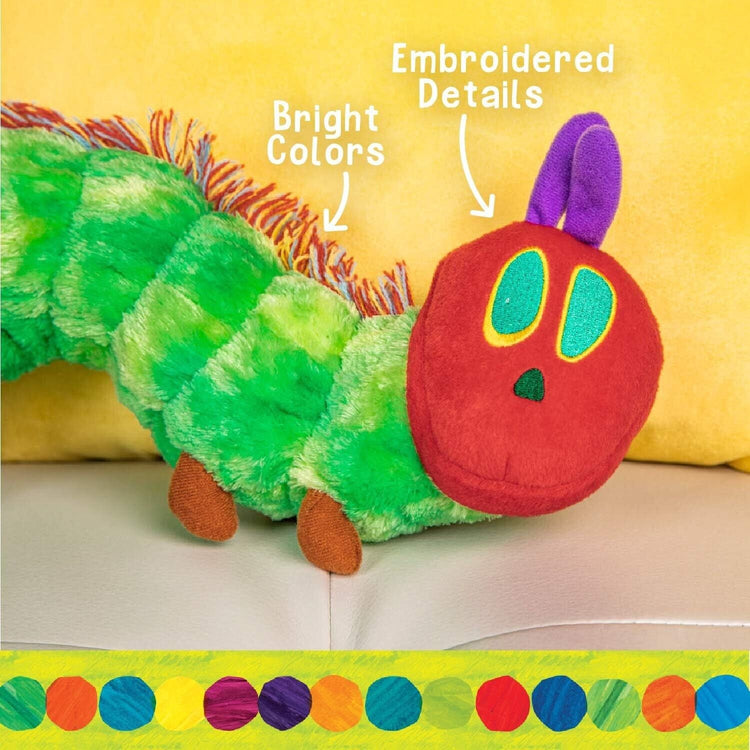 The World of Eric Carle-The Very Hungry Caterpillar Large Soft Toy, By Rainbow