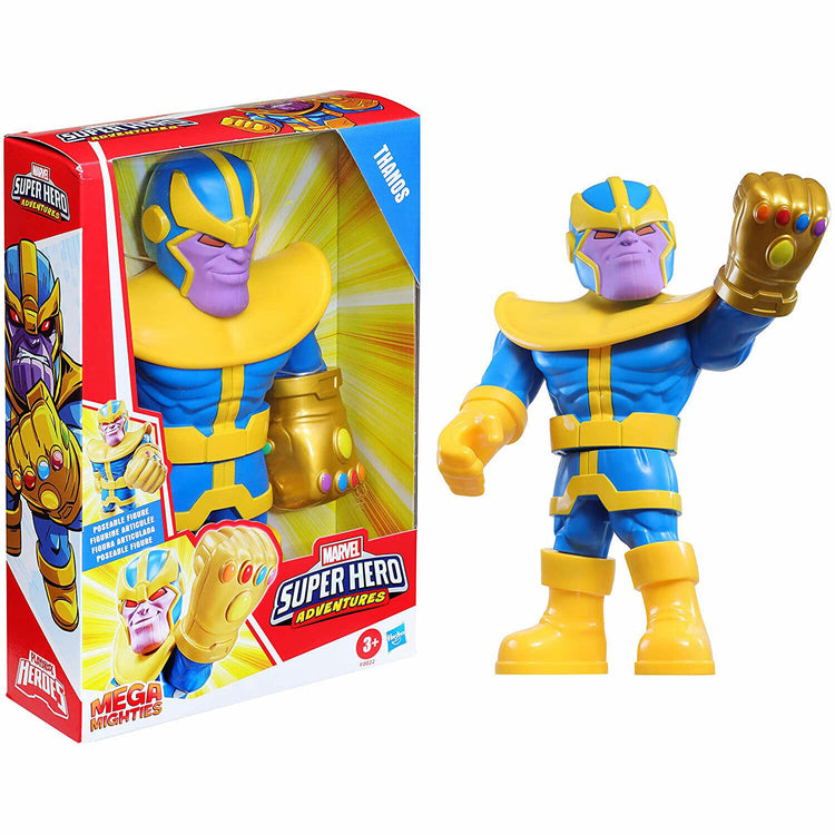 New Playskool Heroes Marvel Mega Mighties Thanos Action Figure Toy