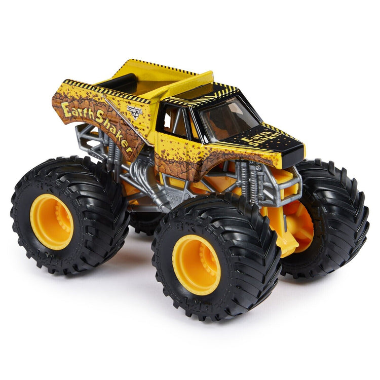 Monster Jam Series 27 Bad Company Vs Earth Shaker Die-Cast Vehicle 1:64 Scale