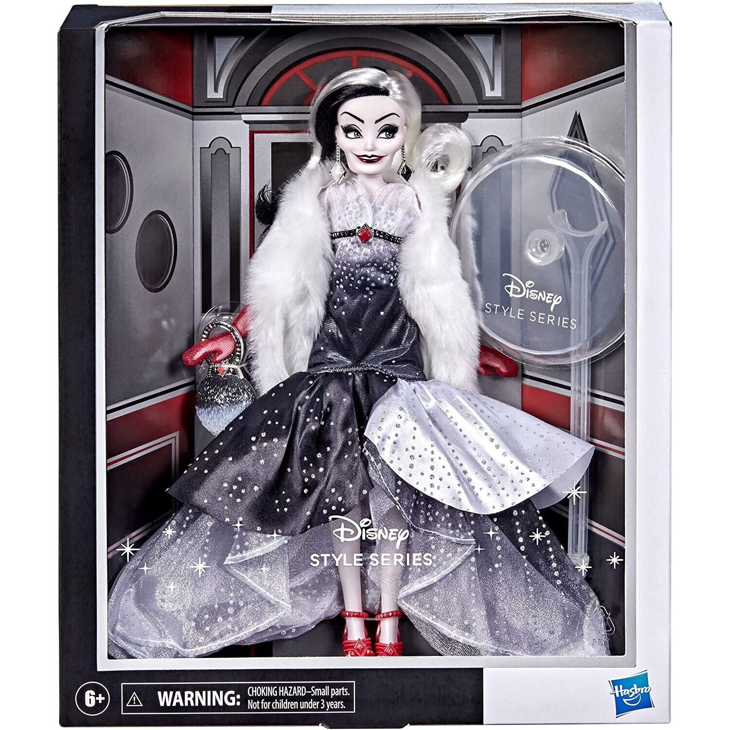 New Disney Villains Style Series Cruella De Vil Fashion Doll