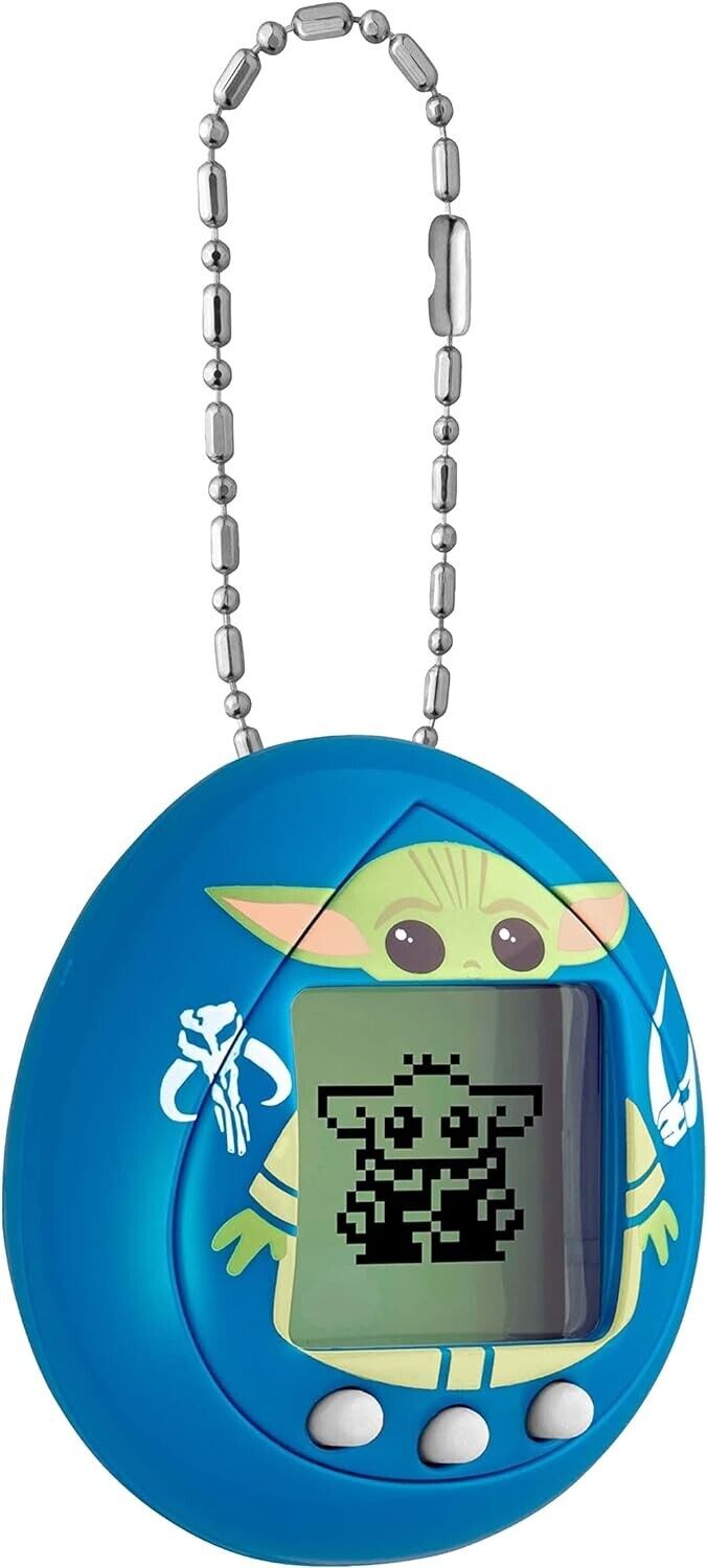 Bandai Grogu Tamagotchi Nano Blue Version | Raise Baby Yoda With This 4cm Tamago