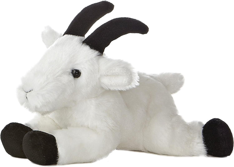 Aurora, 31325, Mini Flopsie Goat, 8In, Soft Toy, White