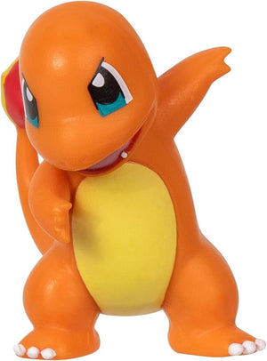 Pokémon PKW3052 3 Pack-Features 2, Charmander and 3-Inch Stand Battle Figures, K