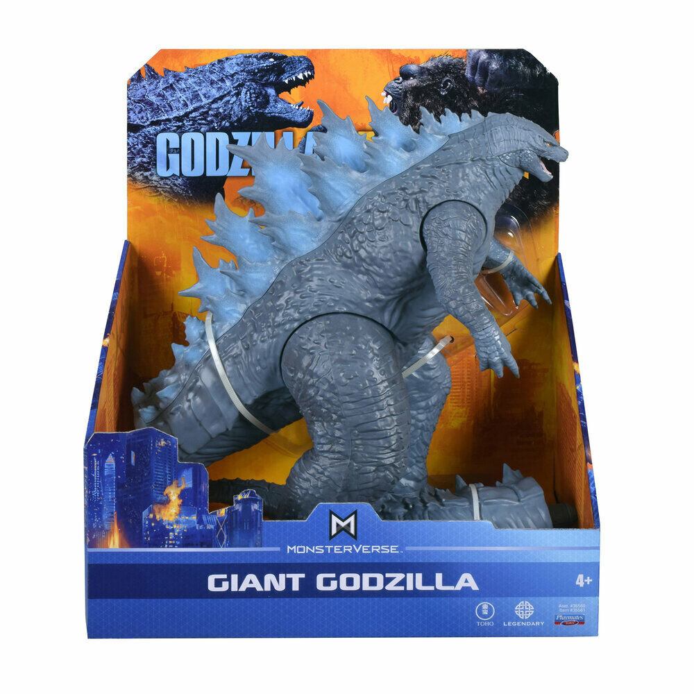 New MonsterVerse Godzilla Vs. Kong 11-Inch Figure -Giant Godzilla -Free Shipping