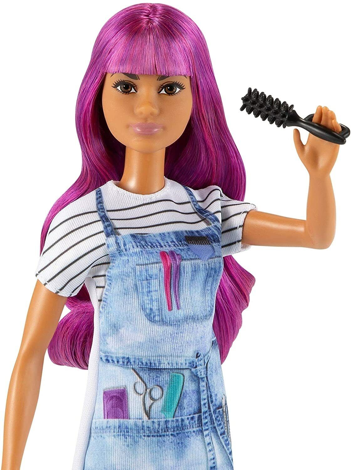 Barbie Salon Stylist Career Doll (GTW36) BRAND NEW