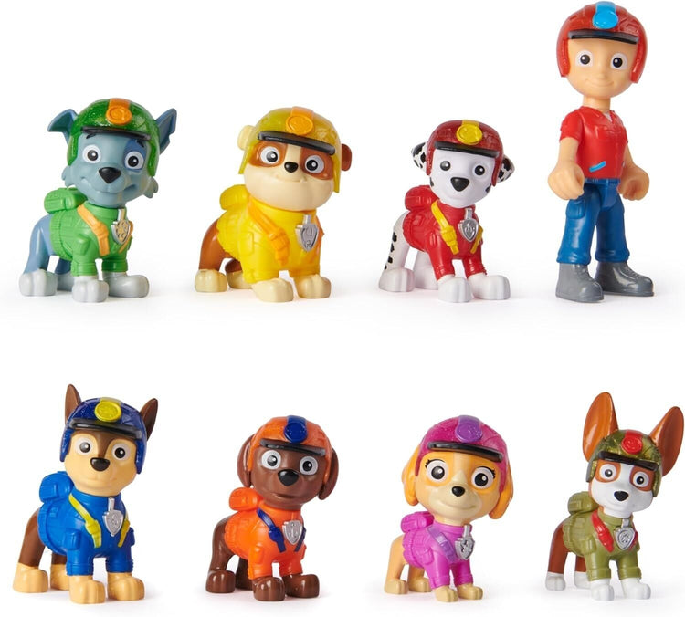 Paw Patrol: Jungle Pups Action Figures Gift Pack, with 8 Collectible Toy Figures