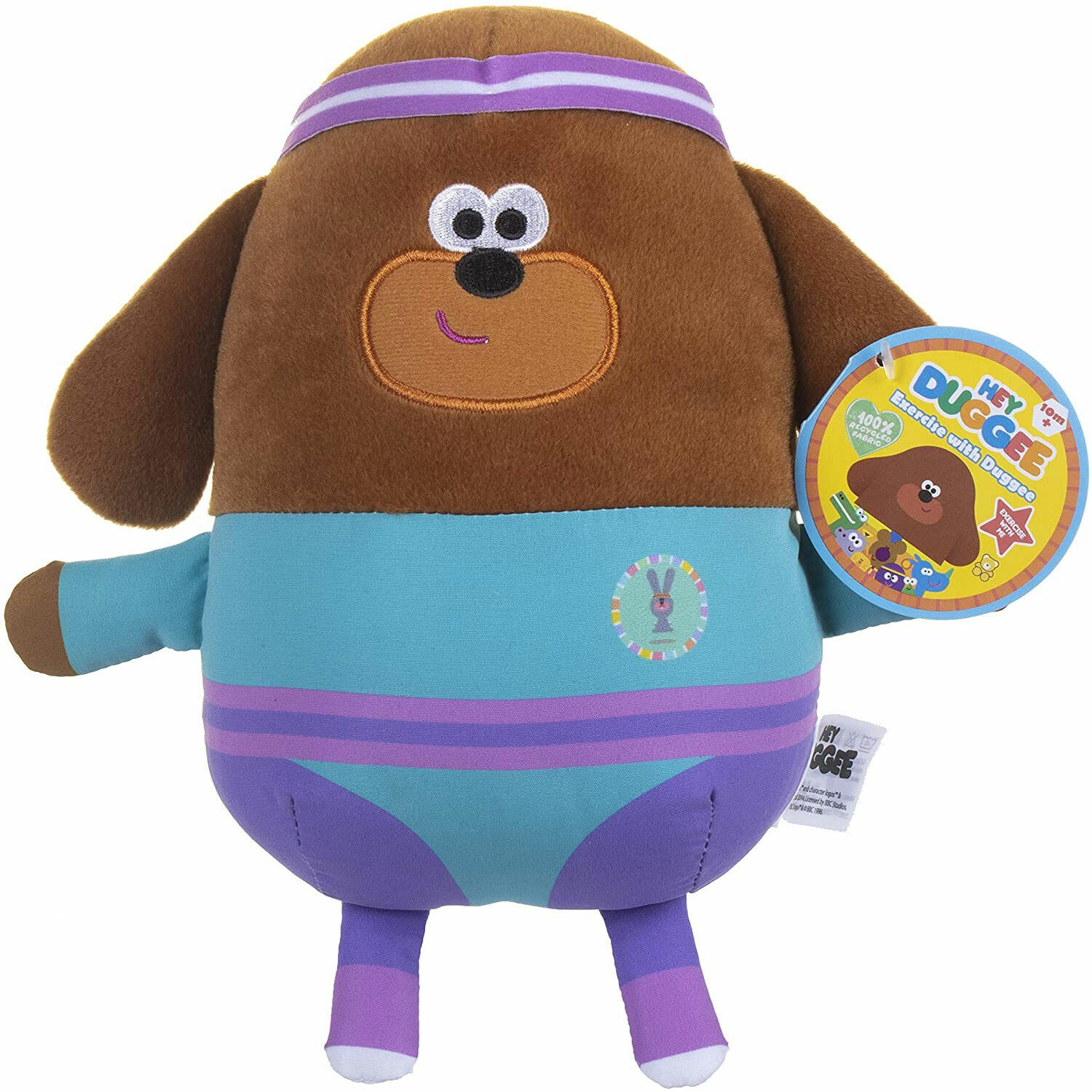 New Hey Duggee 8-Inch Plush Fitness Duggee - Perfect for Kids!