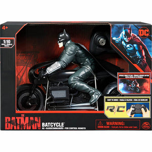 The Batman Movie RC Batcycle with Batman Rider Figure - Brand New & Sealed