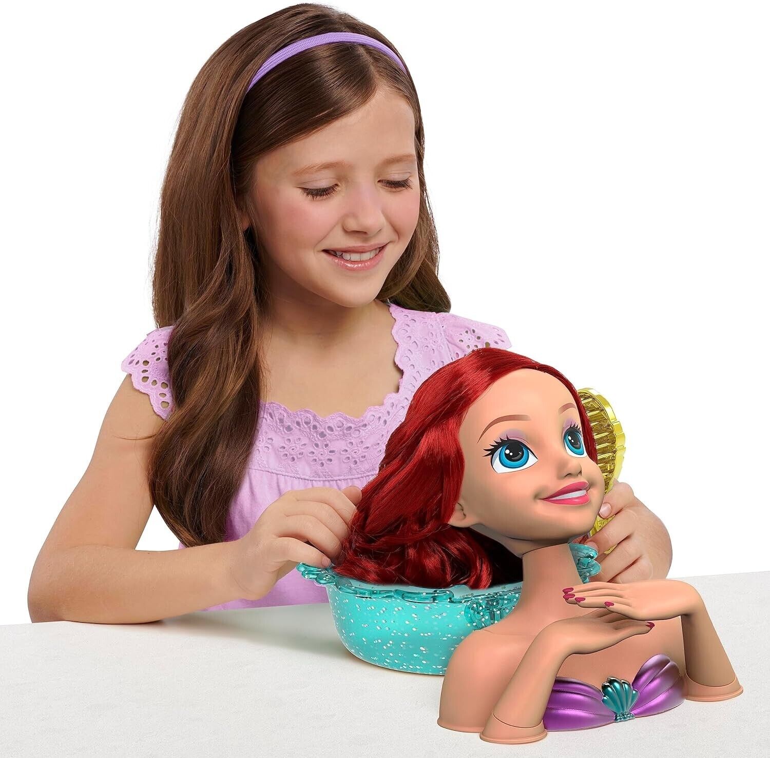 Disney 87368 Princess Feature Spa Styling Head-Ariel