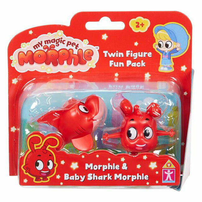 Morphle Twin Figure Pack - Choose Your Favorite Character - Morphle & Baby Shark Morphle