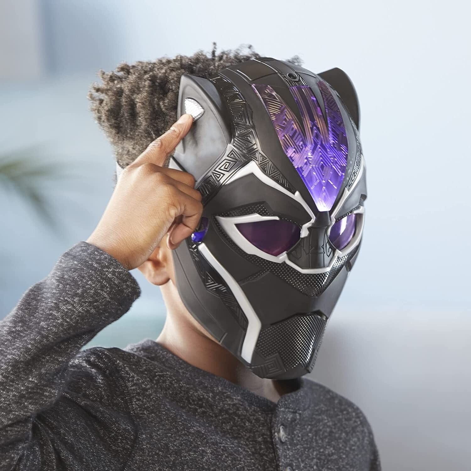 New Marvel Black Panther Vibranium Power FX Mask - Legacy Collection