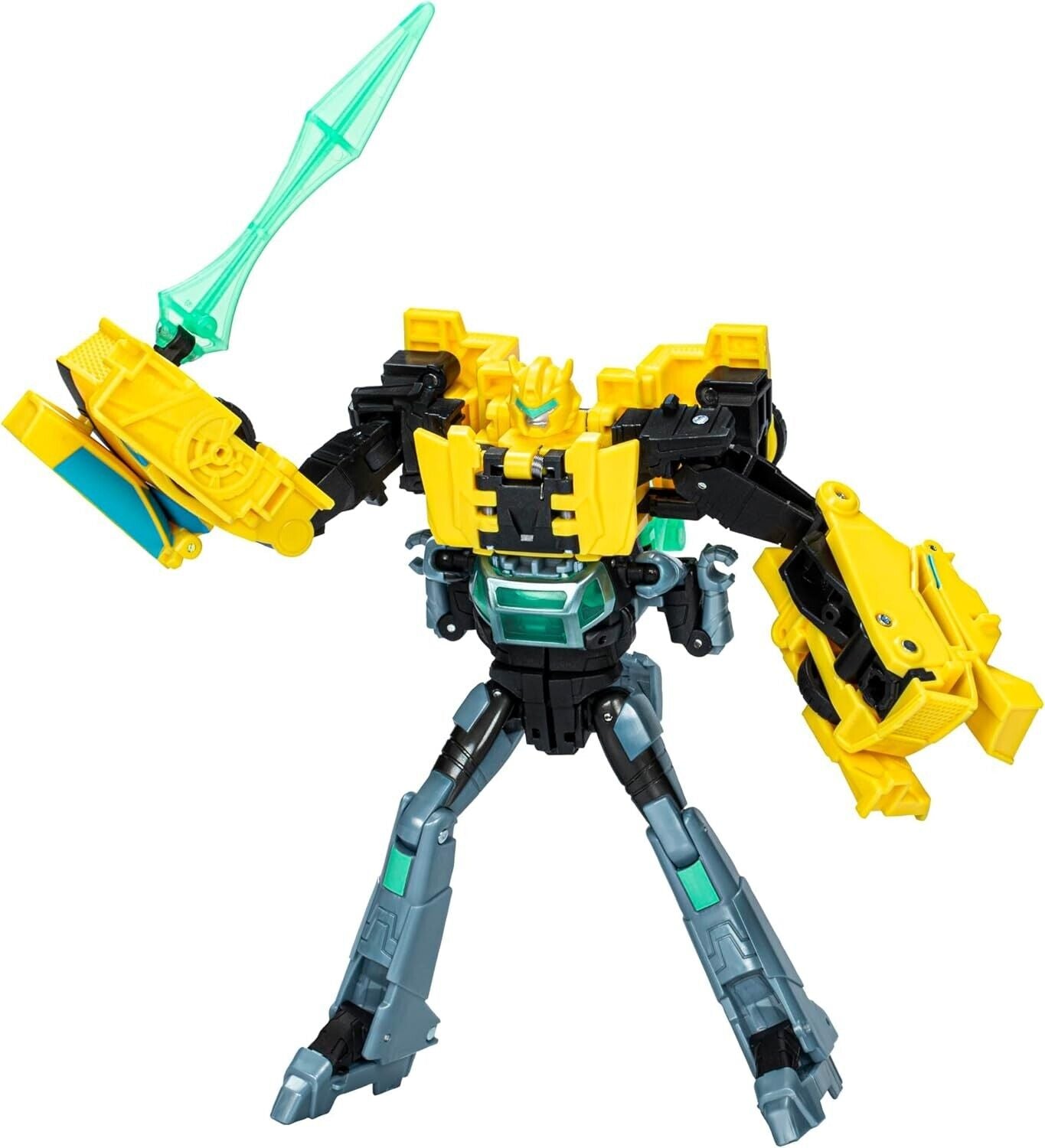 Transformers EarthSpark Cyber-Combiner Bumblebee and Mo Malto Action Figures