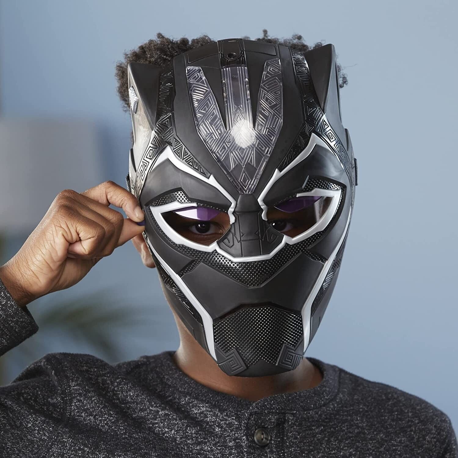 New Marvel Black Panther Vibranium Power FX Mask - Legacy Collection