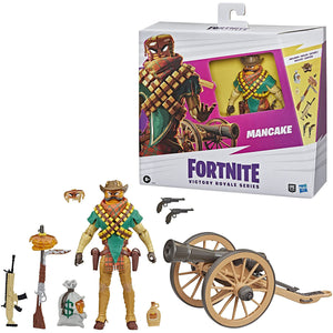 "New Fortnite Victory Royale Mancake Deluxe 6" Action Figure"