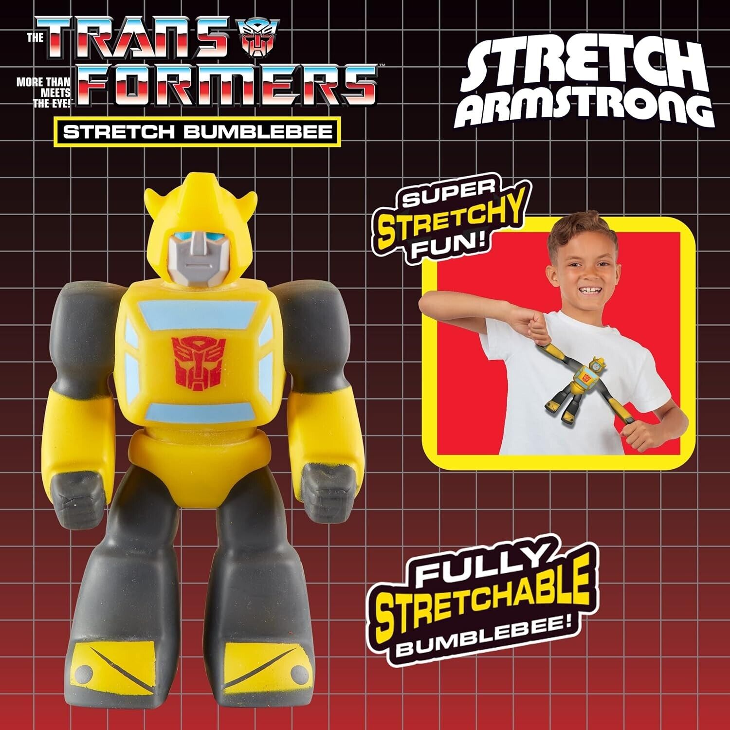 Character Options 07869 DC Stretch Toy. Amazing Stretchy Fun. Fully Stretchable