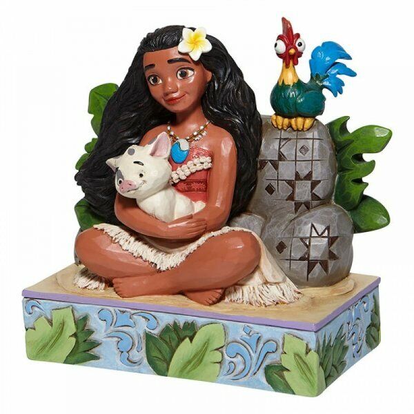 Disney Traditions Figurine - Welcome to Motunui (Moana, Pua, Hei Hei)