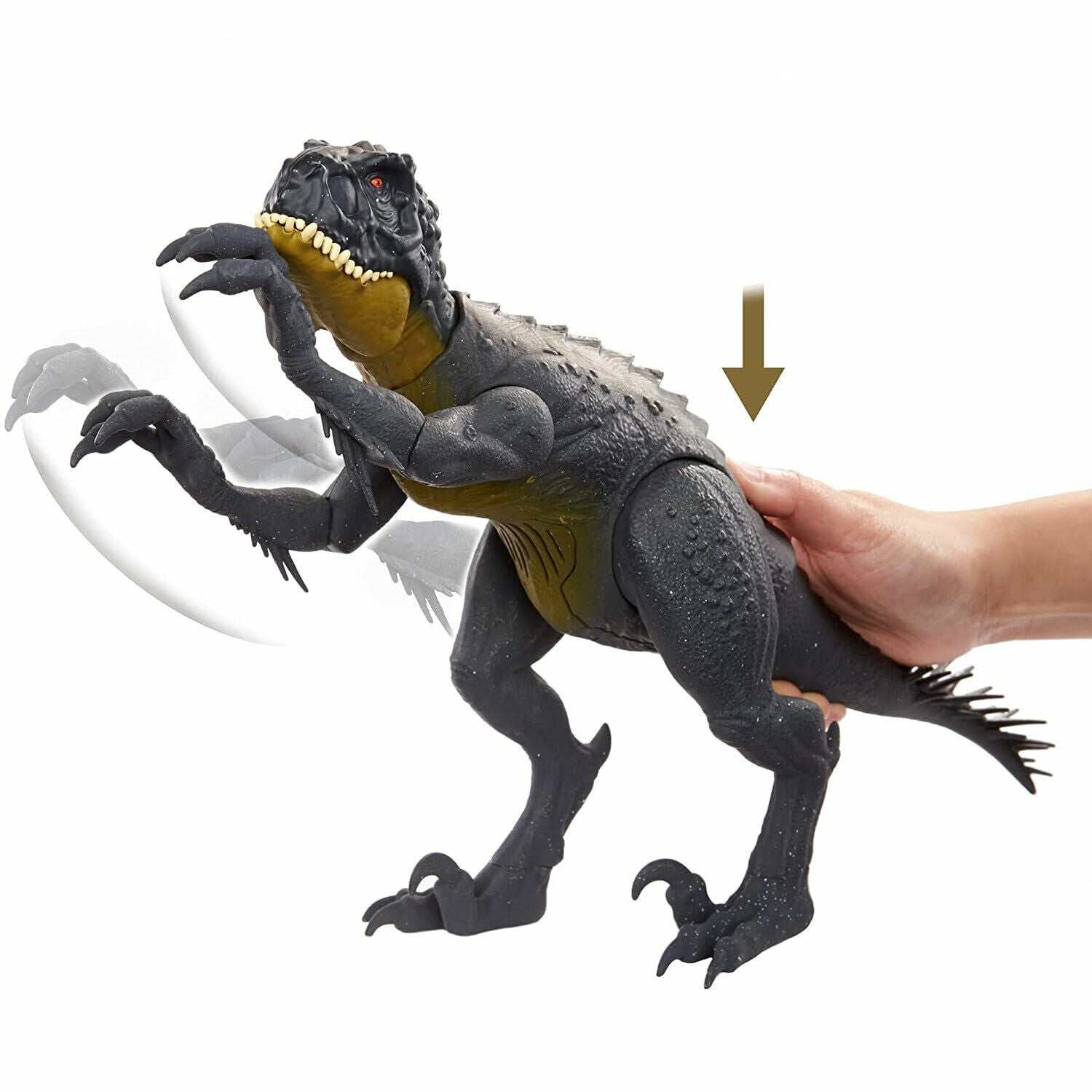 New Jurassic World Camp Cretaceous Slash 'n Battle Stinger Scorpios Rex Dinosaur