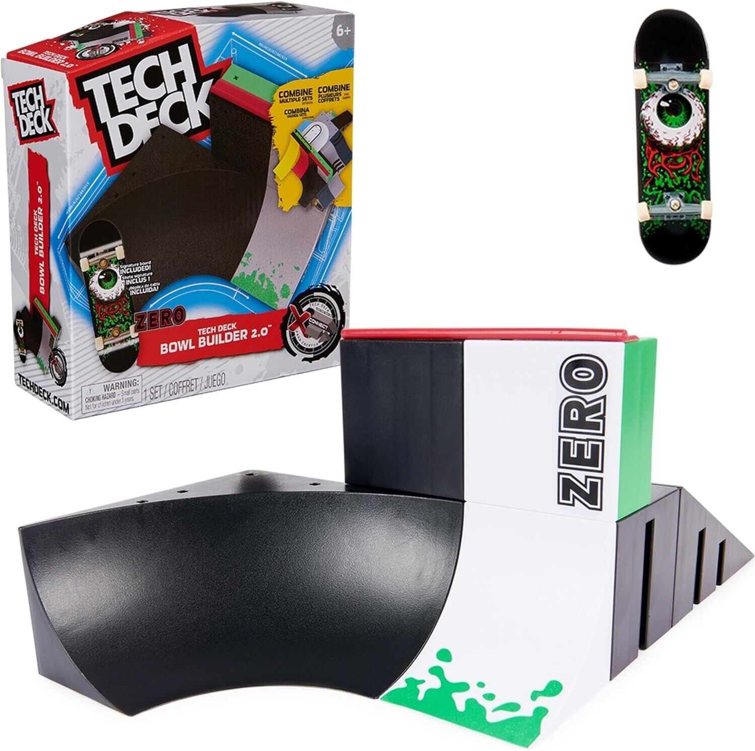 Tech Deck, Bowl Builder 2.0 X-Connect Park Creator, Customisable and Buildable R