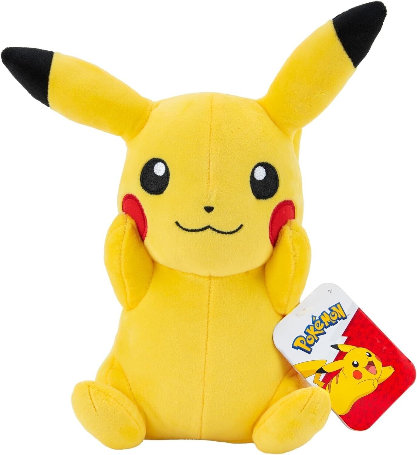 Pokémon Official and Premium Quality 8-inch Pikachu Plush - Adorable, Ultra-Soft